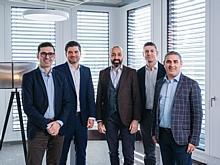 Fernando Pinho, Head of Strategy & Product Management; Christian Hoffmeister, Head of Finance; Sergio Calabrese, Managing Director; Giovanni Luca Carta, Head of Sales & Communication; Salvatore Ragusa, Head of Operations.